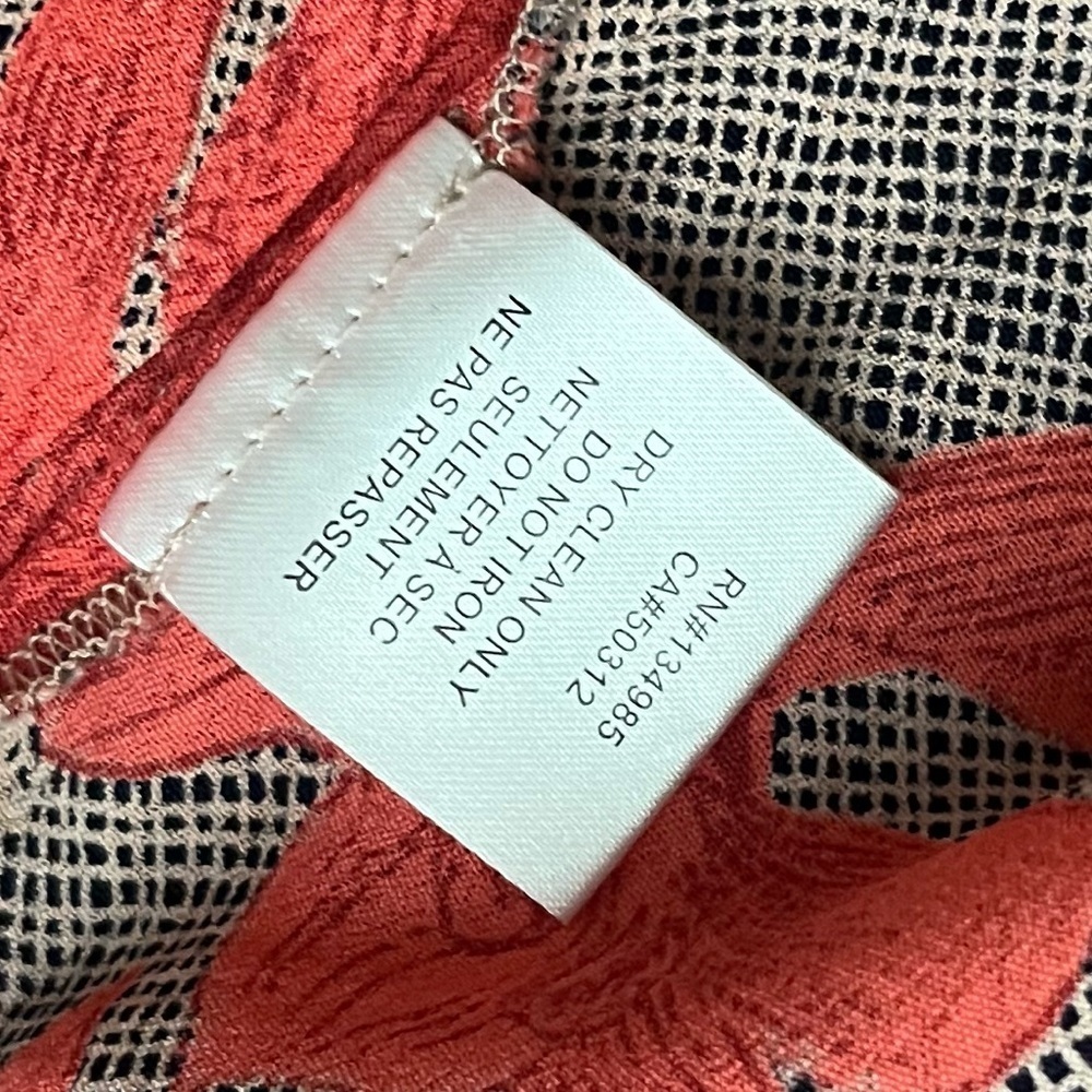 For Love and Lemons Mai Tai coral /tan Skirt Size XS - Picture 9 of 9